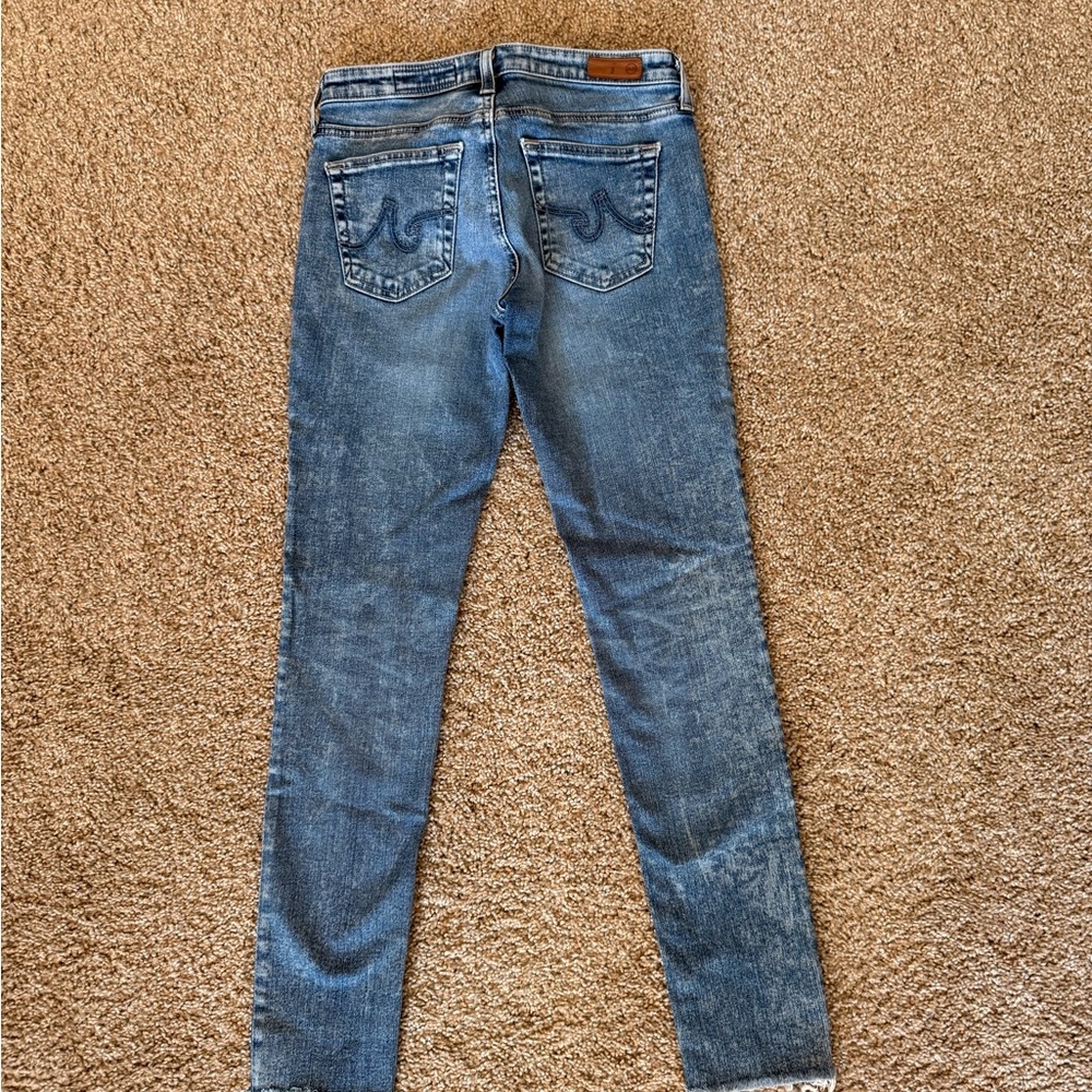 AG Adriano Goldschmied Classic Blue Skinny Jeans